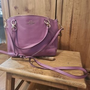 Authentic Coach Leather Crossbody